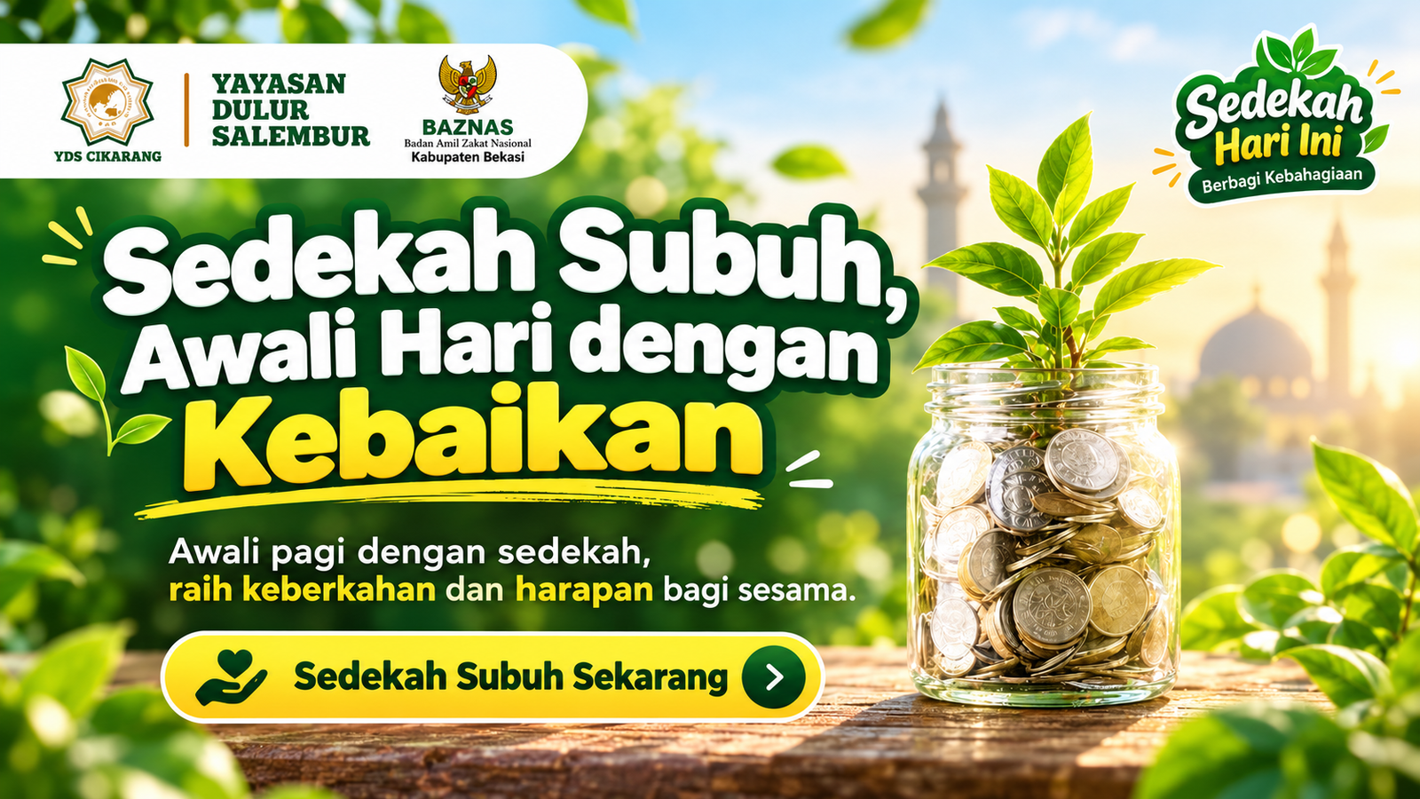 Awali Hari dengan Kebaikan, Jemput Keberkahan Setiap Pagi